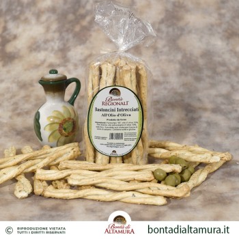 BASTONCINI INTECCIATI all'OLIO d'OLIVA